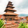 Das Weltkulturerbe Bhaktapur in Nepal.