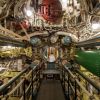Blick in den Torpedoraum des Museums-U-Boots