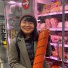 Kana aus Japan will Fleischerin werden. 