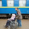 HelpAge leistet in der Ukraine inklusive Nothilfe.