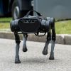 Ein laufender Roboter