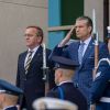 Verteidigungsminister Pistorius und sein US-amerikanischer Amtskollege Hegseth beim Empfang im Pentagon