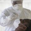 Coronavirus-Test in Nigerias Wirtschaftsmetropole Lagos
