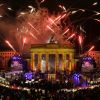 Feier anlässlich der Fall der Mauer am Brandenburger Tor