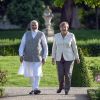 Angela Merkel mit Premierminister Narendra Modi