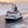 Das deutsche Forschungsschiff Polarstern in der Arktis