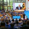 Frank-Walter Steinmeier auf dem Global Media Forum