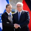 Frank-Walter Steinmeier (r) und Izchak Herzog