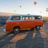 Klassischer VW-Bus in der Türkei