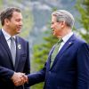 Lars Klingbeil (l.) und Scott Bessent 