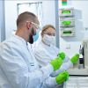 Arbeit im Labor 3 von Biontech in Mainz 