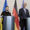 Wolodymyr Selenskyj (l.) und Friedrich Merz (Archivbild) 