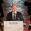 Bundeskanzler Olaf Scholz würdigt Immanuel Kant 