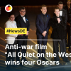 Anti-war film "All Quiet on the Western Front" wins four Oscars