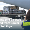 First transport aircraft launched from Lower Saxony to Libya 
