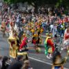 Zum Karneval der Kulturen kommen Hunderttausende Besucher. 