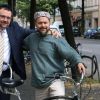 Rabbiner Elias Dray (l.) und Muslim Ufuk Erdogan moderieren gemeinsam den interreligiösen Video-Podcast ask2repect. 