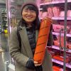 Kana aus Japan will Fleischerin werden. 