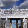 Tag der Deutschen Einheit 2018: Vorbereitungen am Brandenburger Tor.