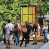 Der „City-Tree“ kann seine Umgebungstemperatur um vier Grad senken.