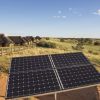 Solarpanels in Botswana