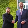 Bundeskanzler Merz und Präsident Selenskyj