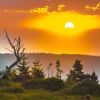 Sonnenaufgang über dem Schwarzwald