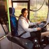 Noch eine Prüfung, dann ist sie Busfahrerin: Kiruba Venthakon
