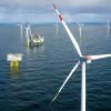 Windpark in der deutschen Nordsee 