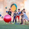 Jordanische Jugendliche beim Handballtraining 