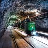 Die Grubenbahn im Salzbergwerk Berchtesgaden 