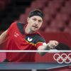 Timo Boll bei den Olympischen Spielen in Tokio 