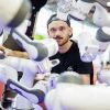 Auf der Hannover Messe trifft Robotik auf KI. 