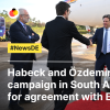 Habeck and Özdemir campaign in South America for agreement with EU