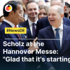 Scholz at the Hannover Messe: "Glad that it's starting again."