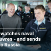 Scholz watches naval manoeuvres - and sends signal to Russia