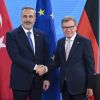 Hakan Fidan und Johann Wadephul in Berlin