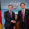 Außenminister Johann Wadephul bei seinem US-Amtskollegen Marco Rubio.