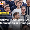 Arrival in America: DFB team lands in Chicago