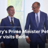Hungary´s Prime Minister Peter Magyar visits Berlin