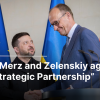 Berlin: Merz and Zelenskyy agree to a "Strategic Partnership"