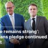 Ukraine remains strong: Europeans pledge continued support
