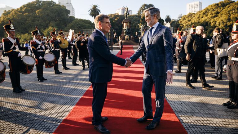 Außenminister Johann Wadephul trifft seinen Amtskollegen Pablo Quirno in Argentinien