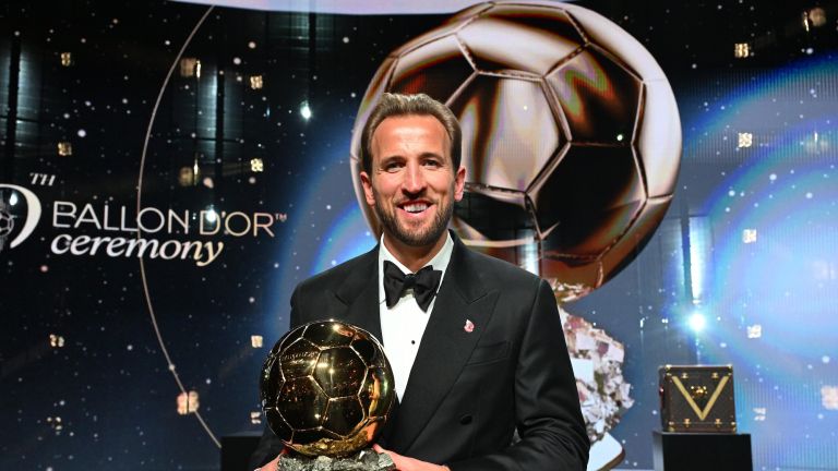 Harry Kane mit dem Ballon d'Or