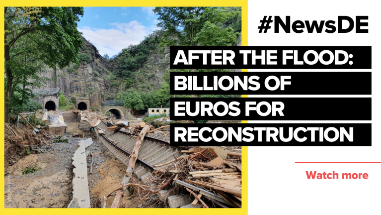 After the flood: billions of euros for reconstruction | #NewsDE