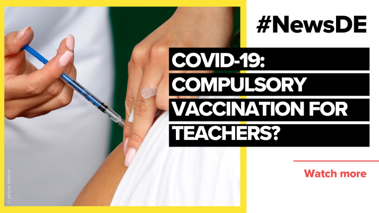 Concern about Corona among children: Compulsory vaccination for teachers? | #NewsDE