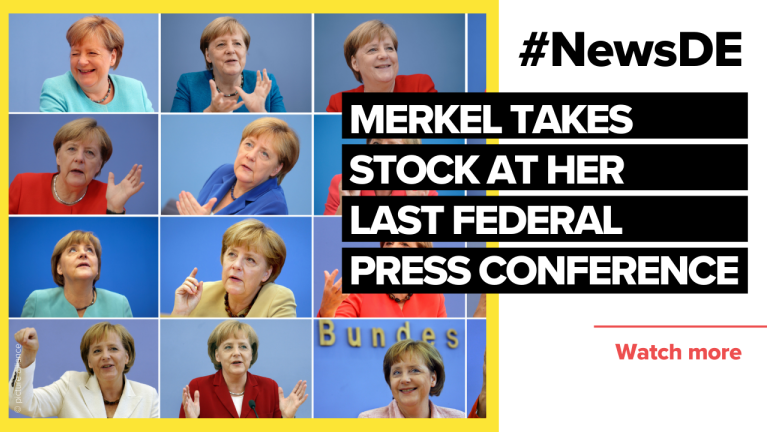 Merkel takes stock at her last Federal Press Conference | #NewsDE