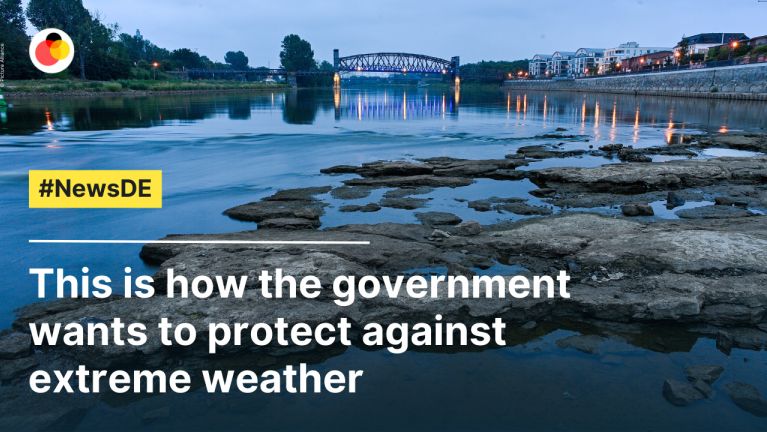 This is how the government wants to protect against extreme weather