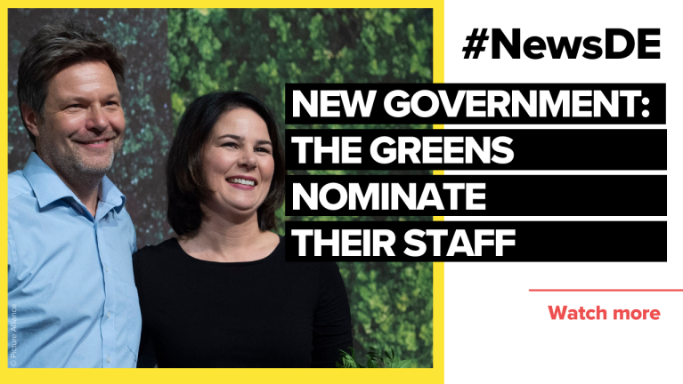 New government: The Greens nominate their staff