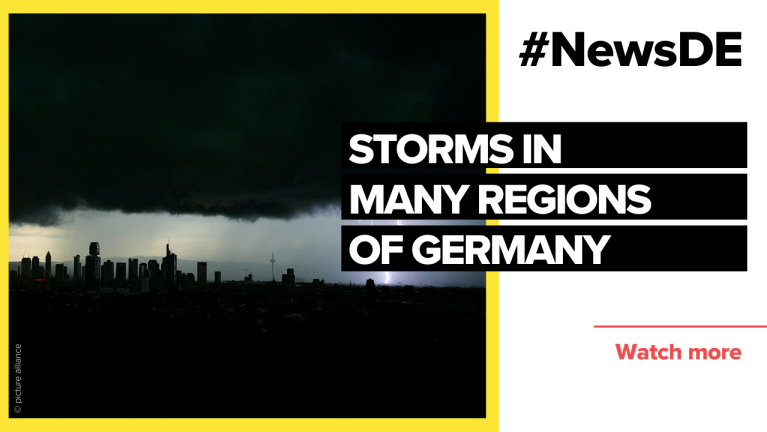 Storms in many regions of Germany | #NewsDE